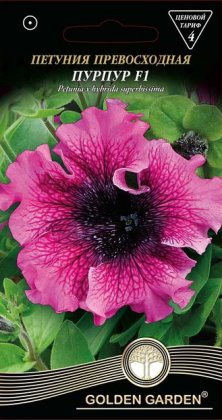 Петуния превосходная  Пурпур F1 /10шт/