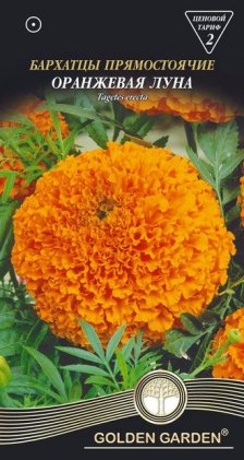 Чорнобривці прямостоячі Оранж місяць /0,5г/